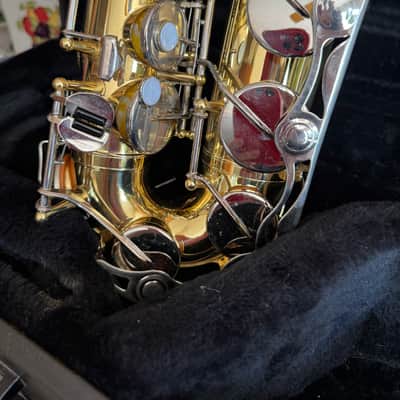 ALTO SAXOPHONE Yamaha YAS - 23 Yellow Brass wi/Nickel-Plated Keys image 8