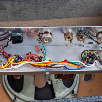 1964 Silvertone 1481 Vintage Tube Amp Class A 1x8, 100% Original image 11