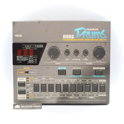 Korg Not Work DDM-110 Super Drums Drum Machine Made in Japan 019374