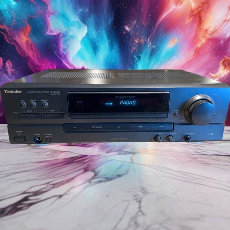 Technics Model SA-EX140 AV Control Stereo Receiver Serviced Works Great V Rare🎶