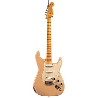 Fender Custom Shop LTD ‘50s Stratocaster Relic Super Aged Desert Sand (801) image 8