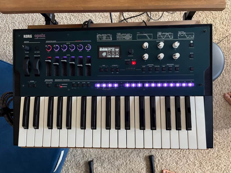 Korg Opsix 37-Key Altered FM Synthesizer 2020 - 2024 - Blue / Black image 1