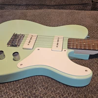Squier Paranormal Baritone Cabronita Telecaster 2021 - Present - Surf Green image 4