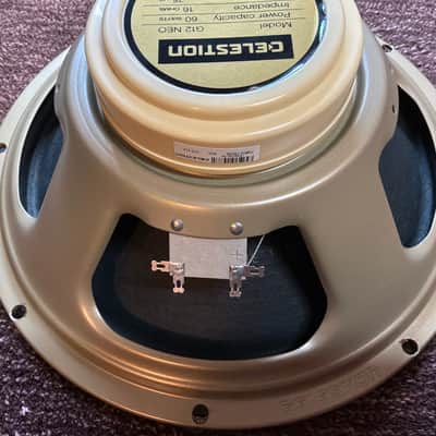 Celestion G12 Neo Creamback 12" 60-Watt 8ohm Guitar Amp Speaker 2020s - Cream image 3