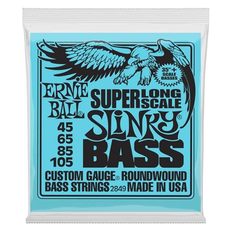 Ernie Ball 2849 4 string Super Long Scale Slinky , .045 - .105 image 1