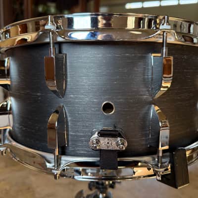 Jenkins-Martin 6.5x14 Fiberglass Snare Drum Solid Shell Black Finish Fibreglass Snare image 9