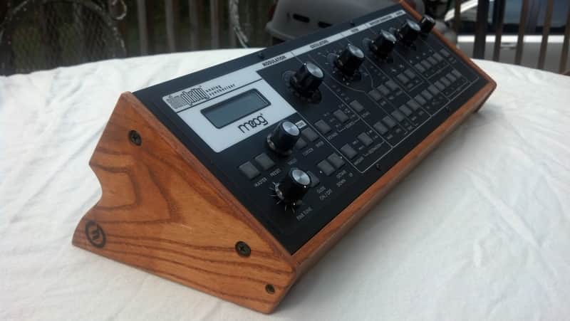 Moog Slim Phatty with wood sides or rack mount ears included! image 1