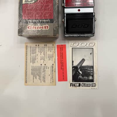 DOD FX101 Grind Rectifying Overdrive | Reverb