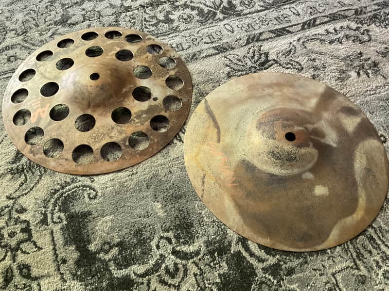 Mint Sabian 10” AA Sick Hats Pair image 1