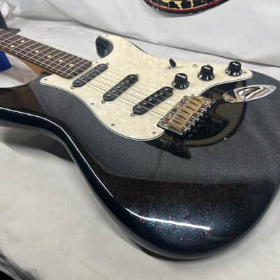 Fender 70th Anniversary Player Stratocaster strat Electric Guitar - Nebula Noir image 19