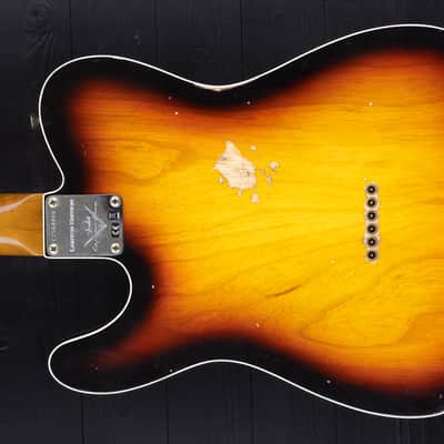 Fender Custom Shop Limited Edition HS Tele Custom Relic RW - 3-Color Sunburst - only 3.1 kg image 7