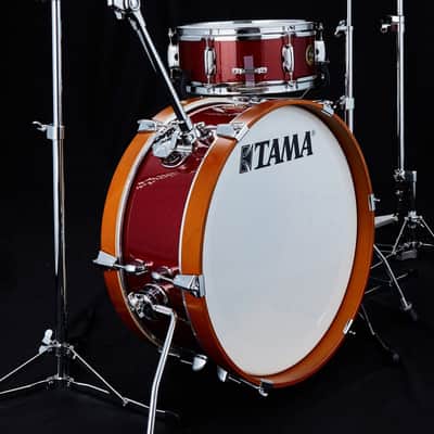 Tama LJK28S-CPM Club-Jam Mini Shell Kit 2 pcs - Candy Apple Mist/Chrome HW image 3