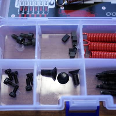 Genuine Floyd Rose Hardware Upgrade Kit Stainless Steel Black image 5
