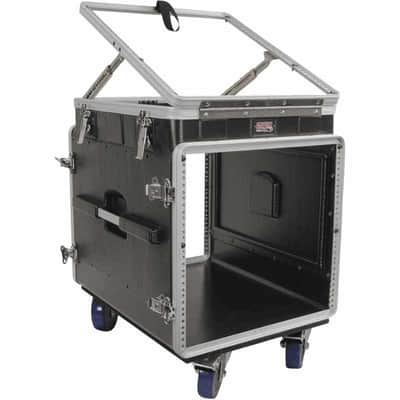 Gator GRC-12X10-PU Polyéthylène 19" GRC 12 U pour le top et 10 U pour le côté avec des roulettes image 5