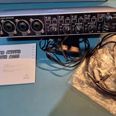 Behringer U-Phoria UMC404HD 4x4 USB Audio Interface image 4