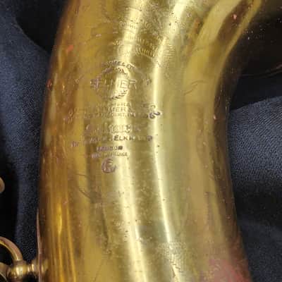 Selmer Mark VI Baritone Saxophone with Low A circa 1961, with Bam case image 8