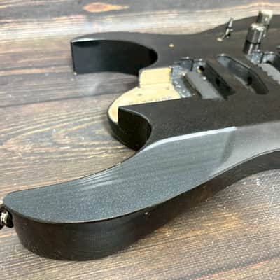 2008 Ibanez Prestige RG1570 Body Galaxy Black HSH Made in Japan image 7