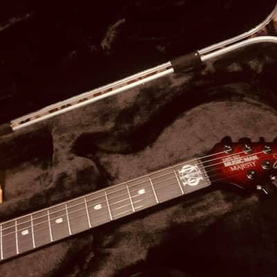 Ernie Ball Music Man John Petrucci Signature Majesty 6  Ember Glow image 4