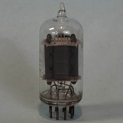 1960s RCA 12AU7A ECC82 Vintage Long Gray Plate Side D Getter Tube! T481 image 2