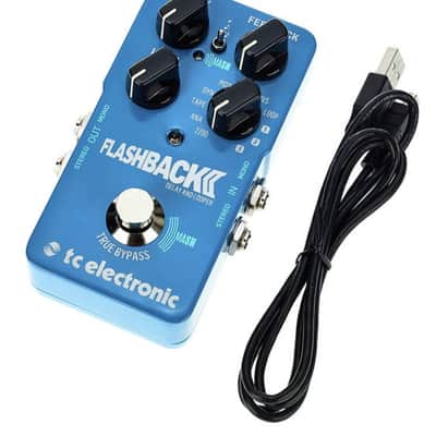 TC ELECTRONIC FLASHBACK 2 DELAY AND LOOPER A PEDALE PER CHITARRA TRUE BYPASS TECNOLOGIA MASH + 3 SLOT TONEPRINT image 4
