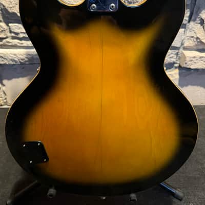 Eko Model 99 Bass 1960's  - Brownburst image 14