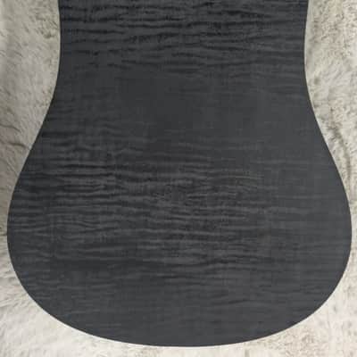 Tagima LUMI-X BK Black Smart Acoustic-Electric Guitar - Built-in Effects-B Stock image 4