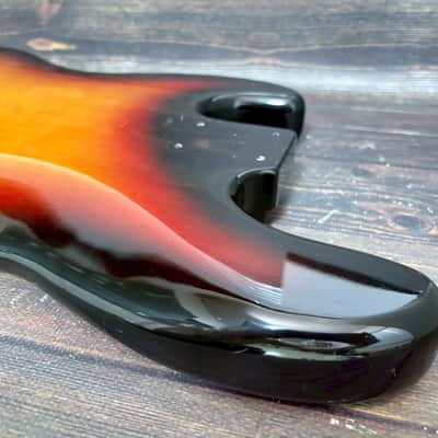 1993-94 Fender Japan JB62 Jazz Bass Body 3TS Sunburst Made in Japan image 16