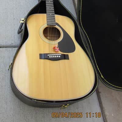 Yamaha FG-335 mid 80's - blonde image 1