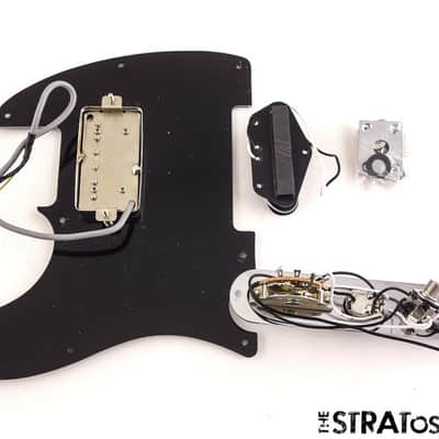Fender Squier Affinity Tele FMT SH LOADED PICKGUARD Pickups Plate Knobs Black image 2