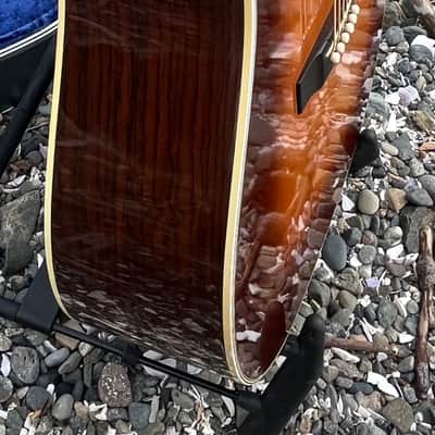 1978 Martin D-28 “shade top” sunburst with original case image 10