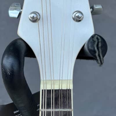 Stagg Model M50E/WH Gloss White Acoustic/Electric A-style Mandolin image 7