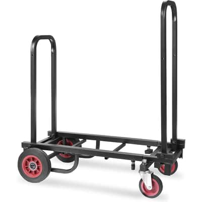 (2) EAW LA121 - 12″ 1500W 2-Way Active Speaker, Cart, (2) Gator Tote12 Bundle image 2