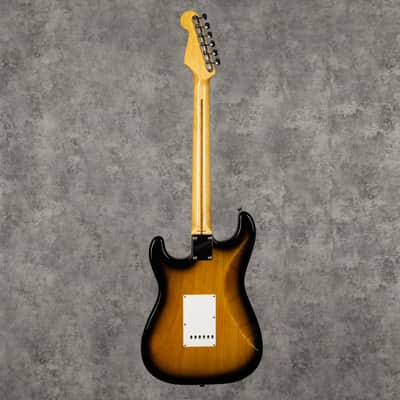 Tokai TST 50 Goldstar Two Tone Sunburst 50's Strat.  With Tokai Tweed hard case image 12