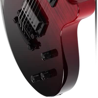Schecter 3960-SHC Solo-II Standard 6 String RH Electric Guitar - Blood Burst image 4