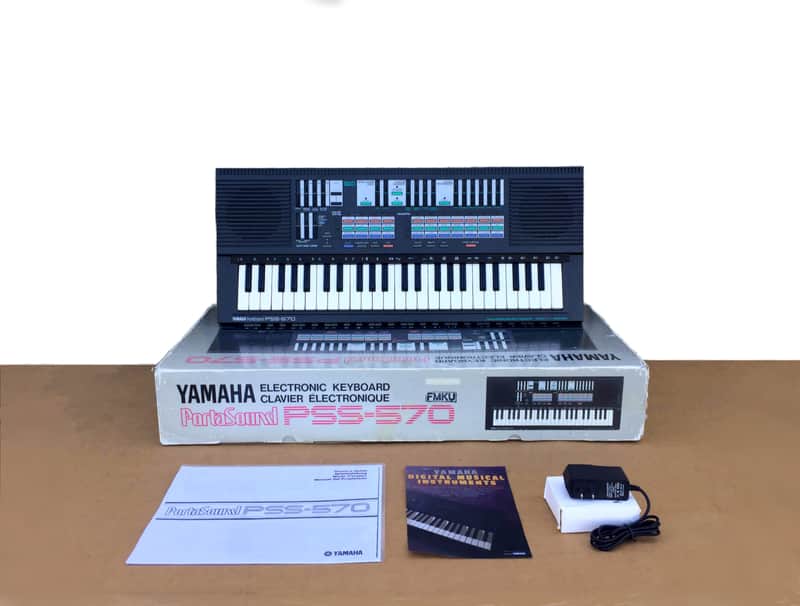 Yamaha PSS-570 FM Synthesizer Keyboard | Clean in Open Box ( Soundblaster SEGA 560 ) image 1