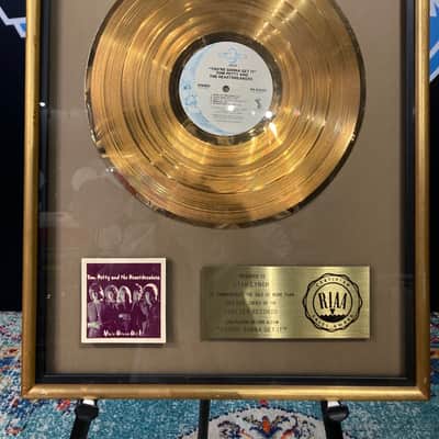 Stan Lynch Tom Petty and The Heartbreakers, RIAA, "You're Gonna Get It", Gold Record (#35) image 2