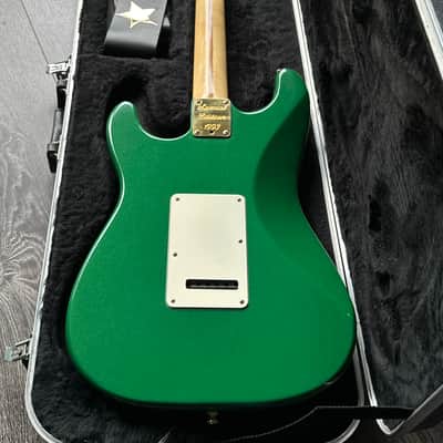 1993 Fender Stratocaster Special Edition Green Metallic/Gold Hardware image 5