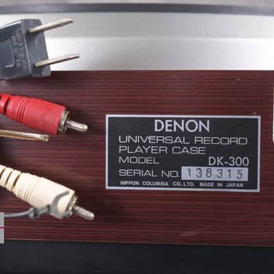 DENON DP-80 + DK-300 Direct Drive Turntable w/SAEC WE-308SX in Very Good image 25