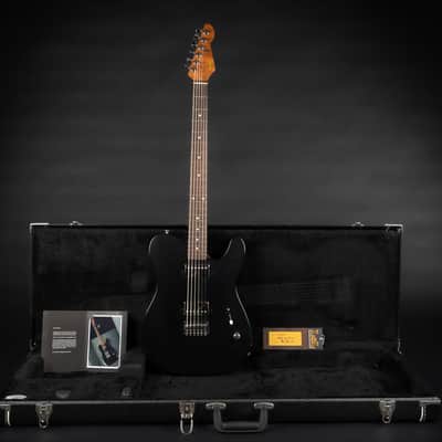2018 LsL Instruments Baribone Adam Christianson Signature - Black Satin | USA Custom Bariton Telecaster | OHSC image 1