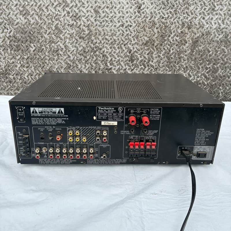 Technics SA-DX950 AV Control Receiver AV Amplifier FOR PARTS
