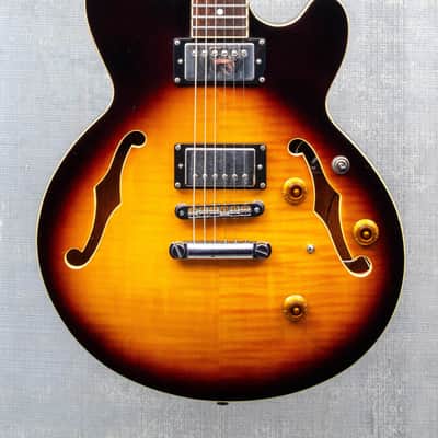 Used Vintage ( John Hornby Skewes) AV3 Semi-Hollow Electric - Sunburst image 1