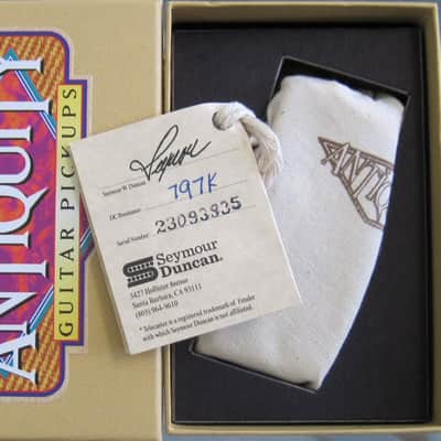 Seymour Duncan Antiquity P90 Soapbar Neck Pickup Cream 7.97k image 1