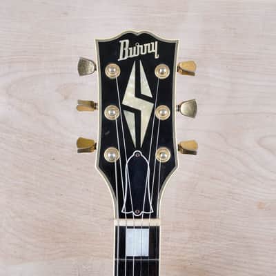 Burny RLC-60 Custom MIJ 1989 Black 1960 Reissue VH-3 PAF Pickups Vintage Made in Japan MIJ w/ Bag image 22