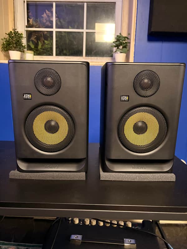 KRK RP-5 Rokit G5 5" Active Studio Monitors - Black - Pair image 1