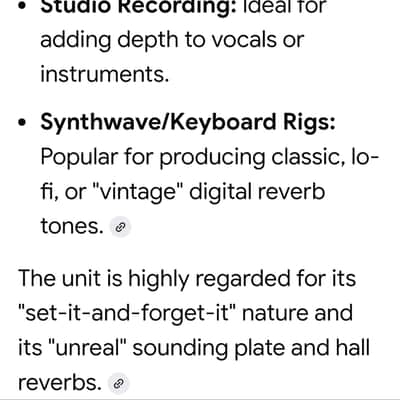 ART Multiverb LT 16 bit Multi effects processor Rack Mount image 8