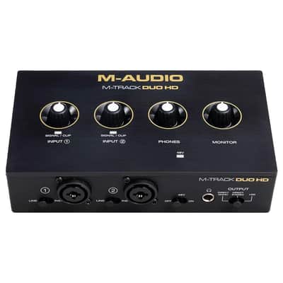 M-Audio M-Track Duo HD Producer Pack with Monitors & Desktop Stands image 5
