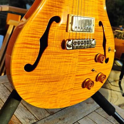 PRS Hollowbody I Piezo 10Top -2006- Vintage Yellow image 1