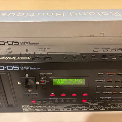 Roland D-05 Boutique Series Linear Synthesizer Sound Module 2015 - Present - Black image 8