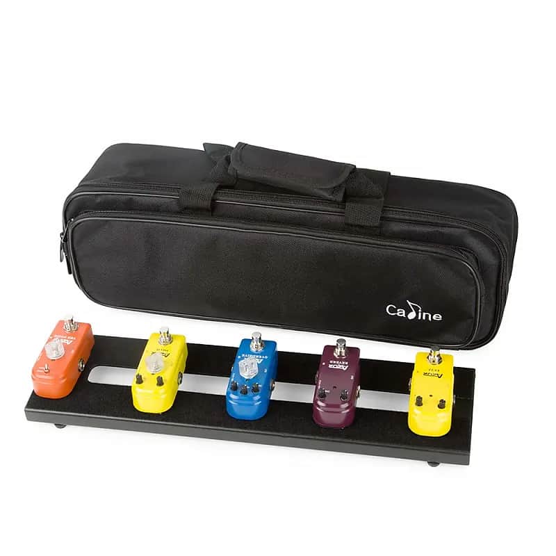 Caline CB-107 Mini Pedalboard with Soft Case image 1