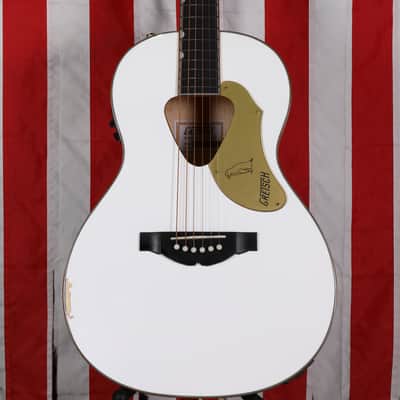 Gretsch G5021WPE Rancher Penguin Parlor Acoustic/Electric - White image 1